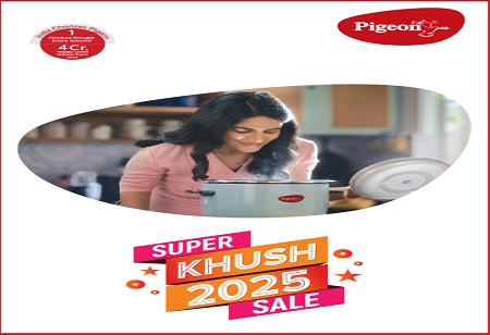 Stovekraft unveils the Launch of 'Super Khush 2025' Sale for its popular 'Pigeon' Brand